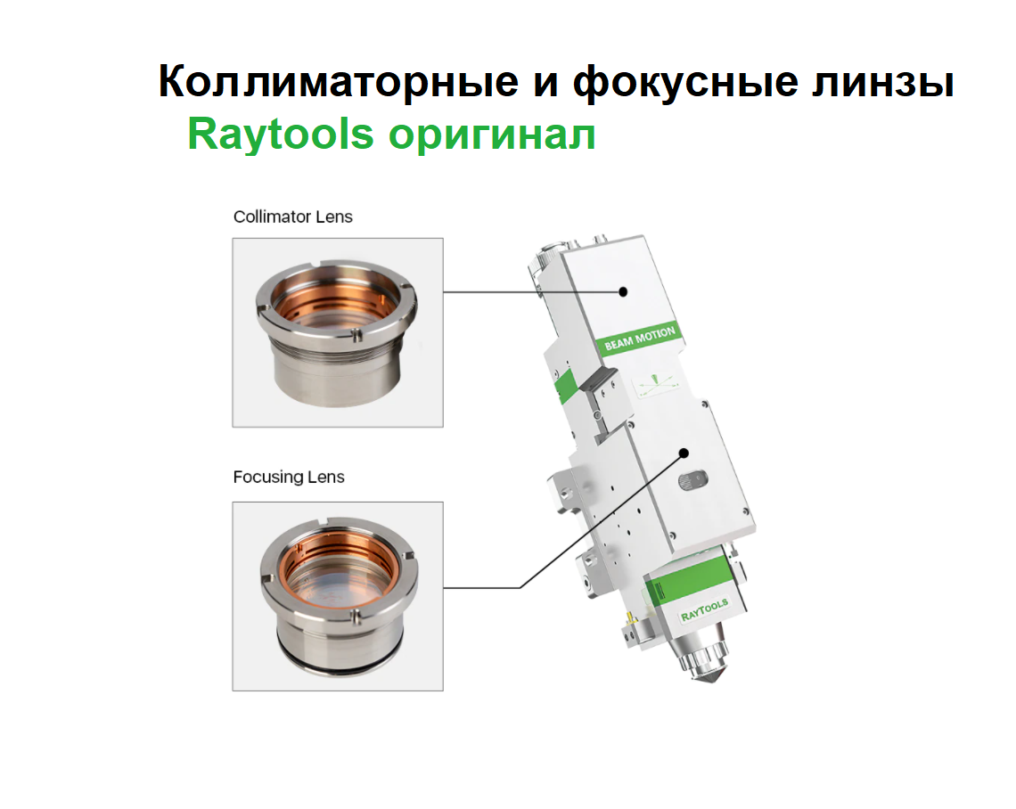 Raytools | 110255AAFBHE0127 Фокусная менисковая линза 30 мм 3,3 кВт FL  190,5 Meniscus (выпукло-вогнутая) для лазерной головки BT240S 3.3KW BM111